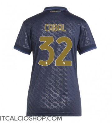 Juventus Juan Cabal #32 Terza Maglia Femmina 2024-25 Manica Corta